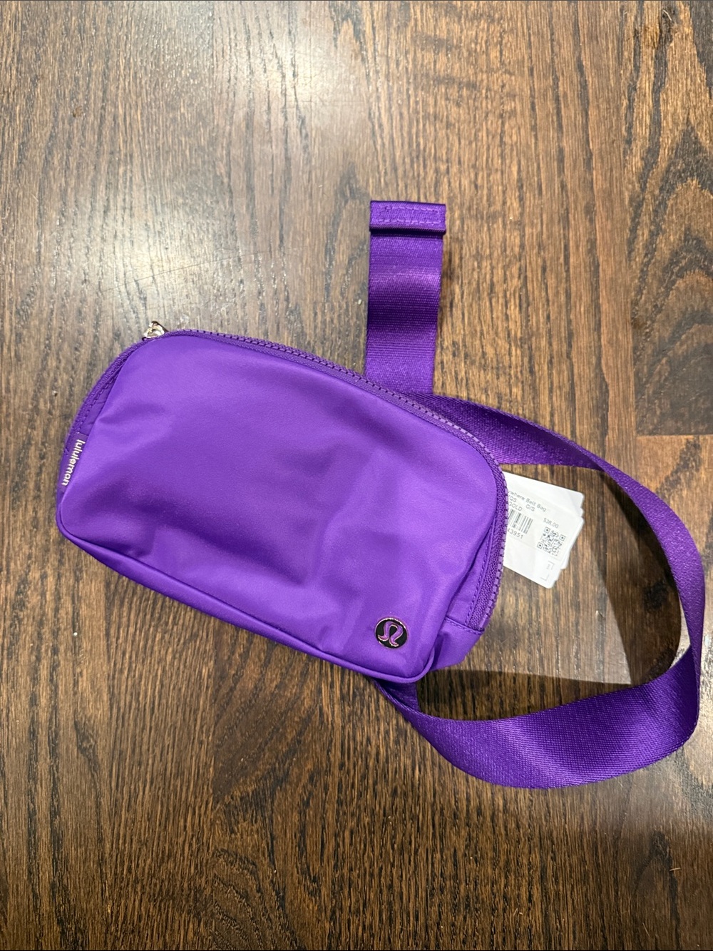 lululemon athletica Vibrant Purple Crossbody Belt Bag purple